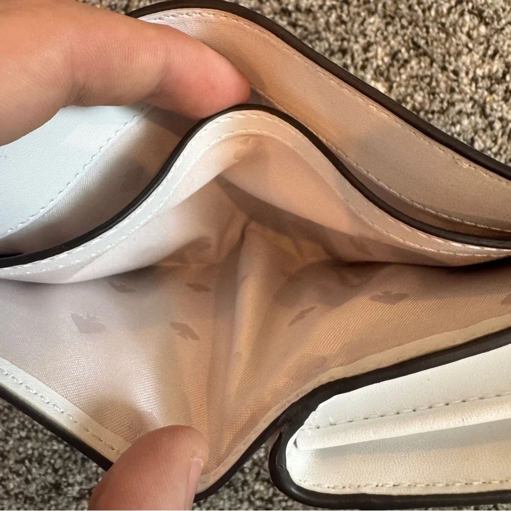 Kate Spade Blue and White Leather Wallet - Picture 4 of 5